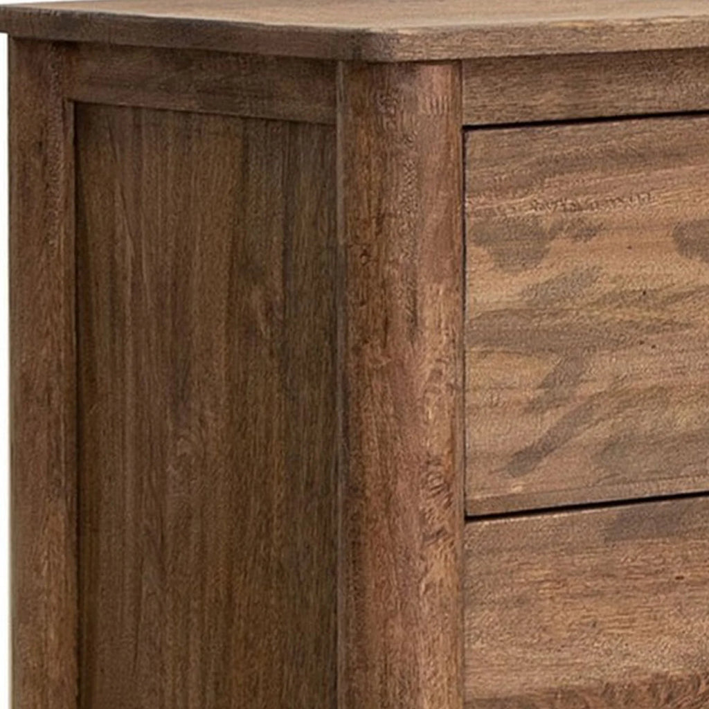 47 Inch Tall 4 Drawer Wood Dresser U818498