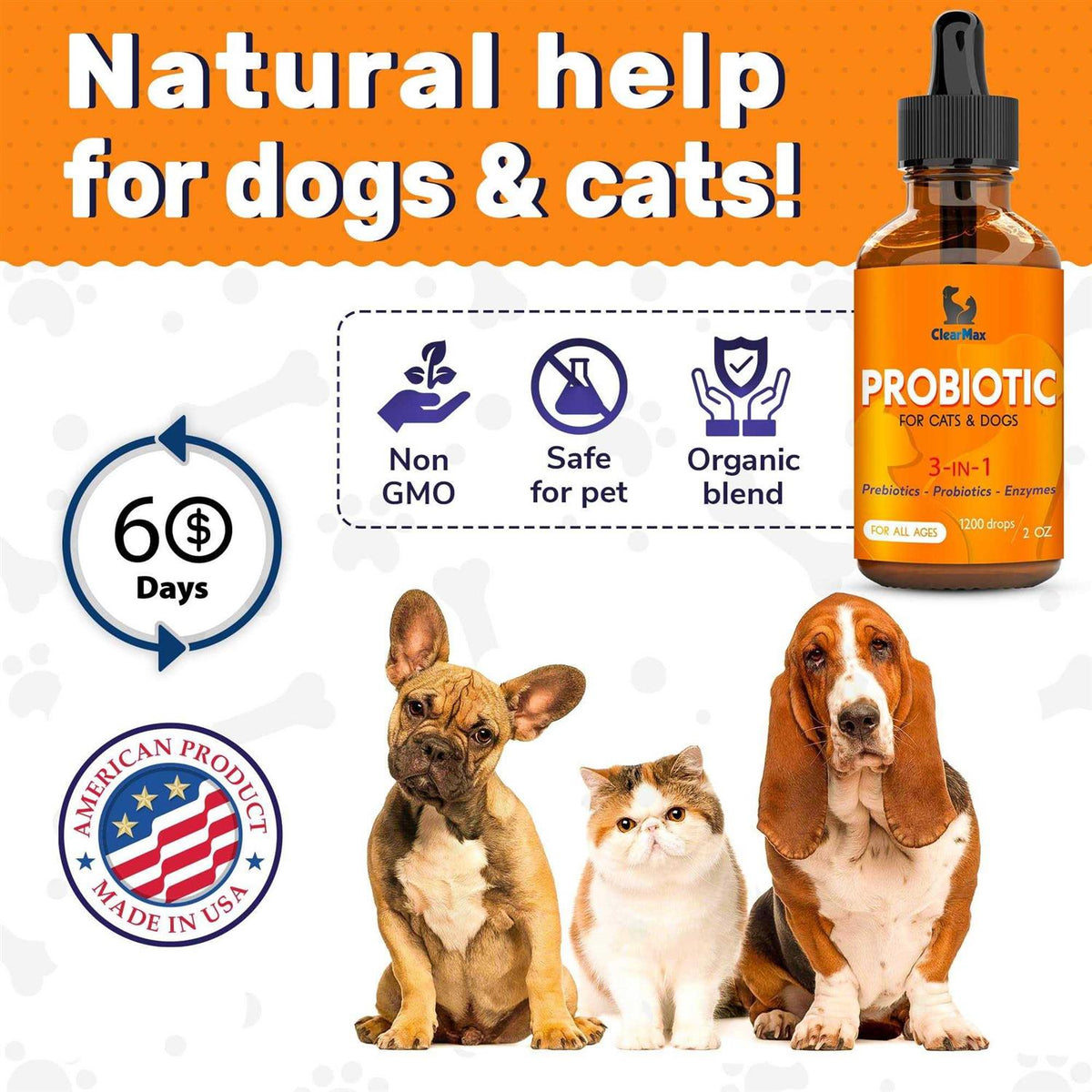 Probiotics for Dogs and Cats N25082