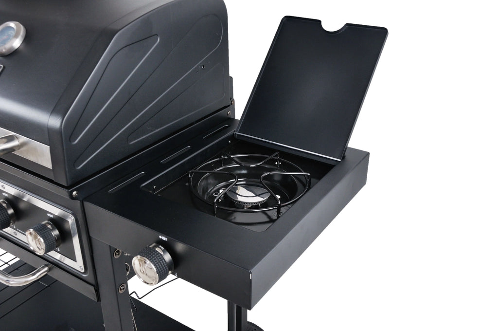Dual Fuel Gas & Charcoal Combo Grill J13984