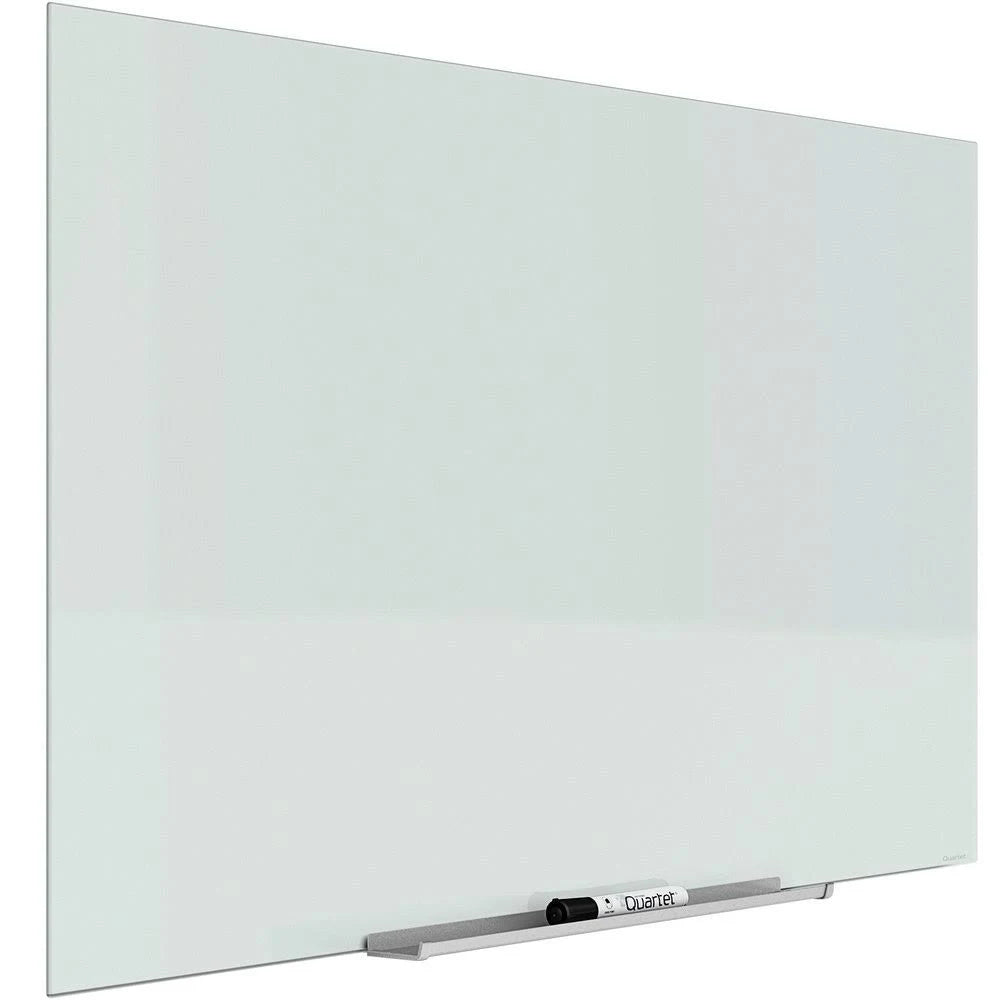 White Frameless Magnetic Glass Markerboard Z212