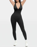 V Neck Sculpting Jumpsuit I755770