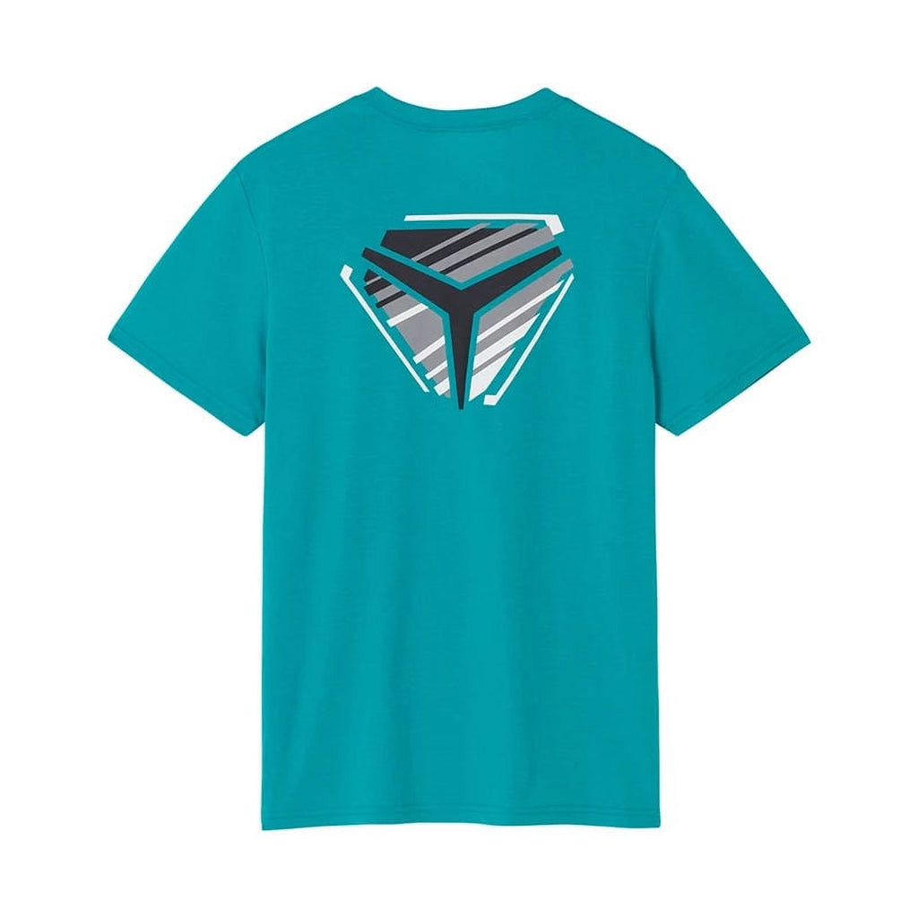 Teal V-Neck T-Shirt B160