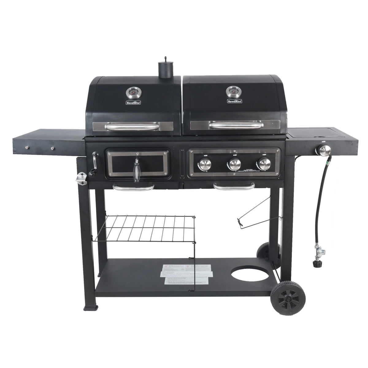 Dual Fuel Gas & Charcoal Combo Grill J13984