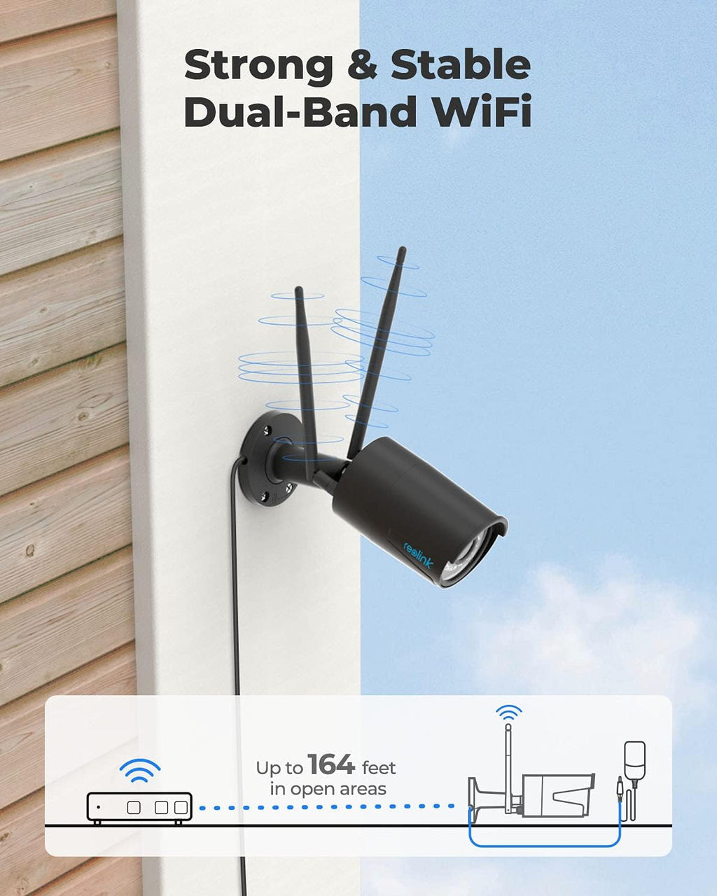 4MP HD WiFi Outdoor Security Camera Q976027