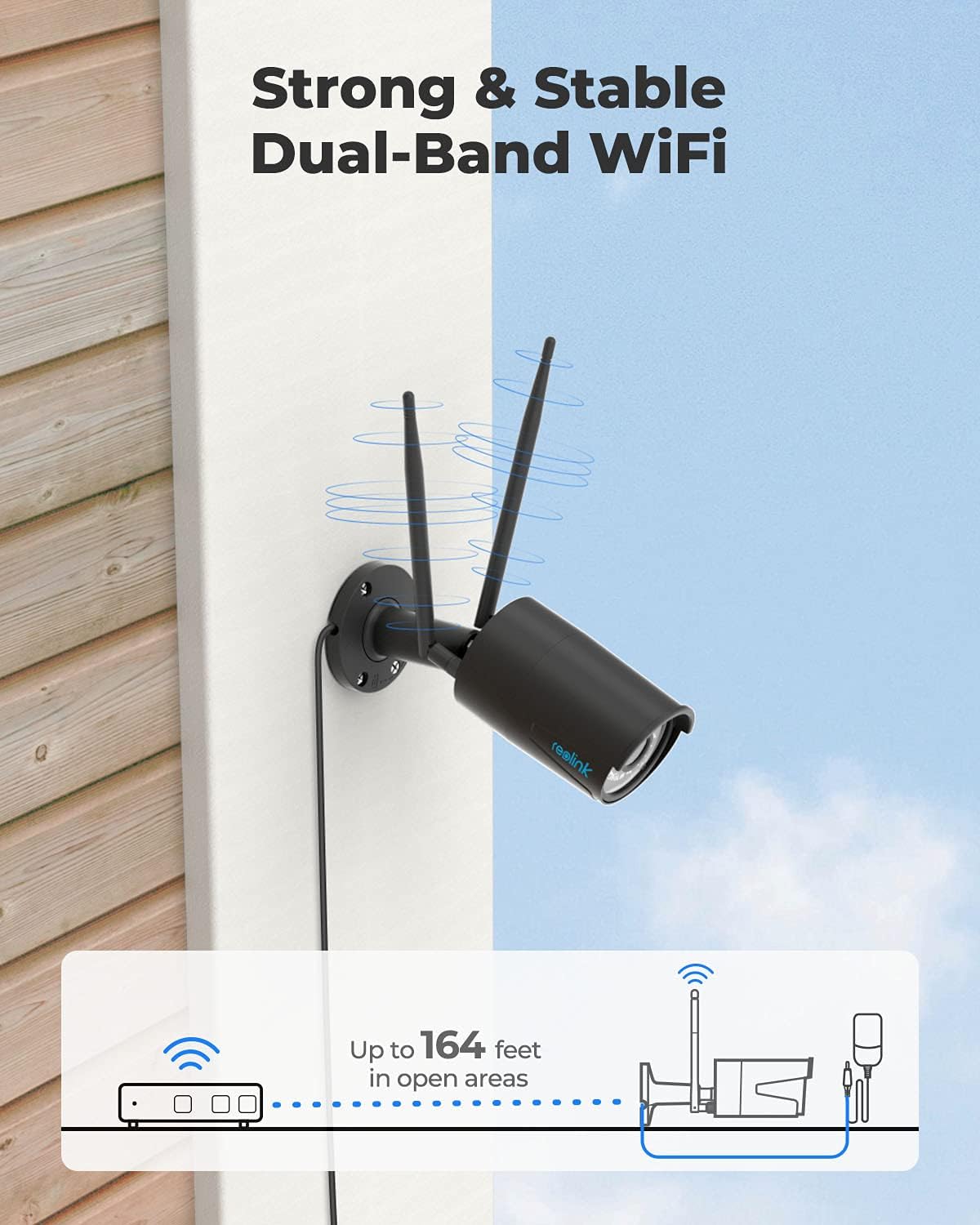 4MP HD WiFi Outdoor Security Camera Q976027