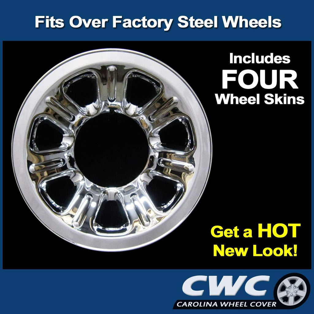 Chrome Wheel Skins Pack of 2 O96832