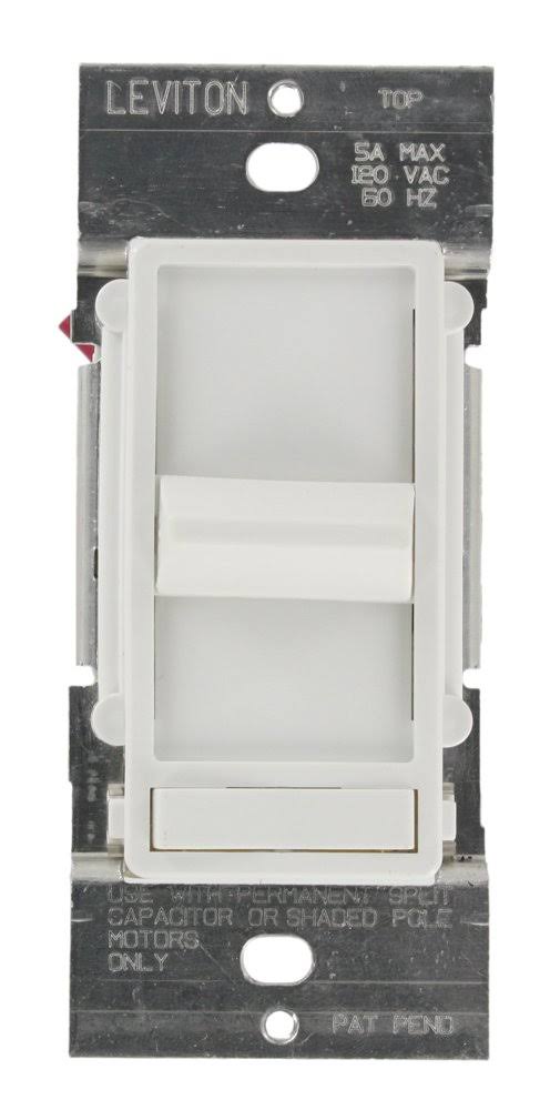 White 3-Way Variable Speed Fan Control O691