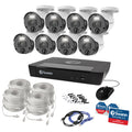 4K HD 8 Camera 8 Channel NVR Security System K781424