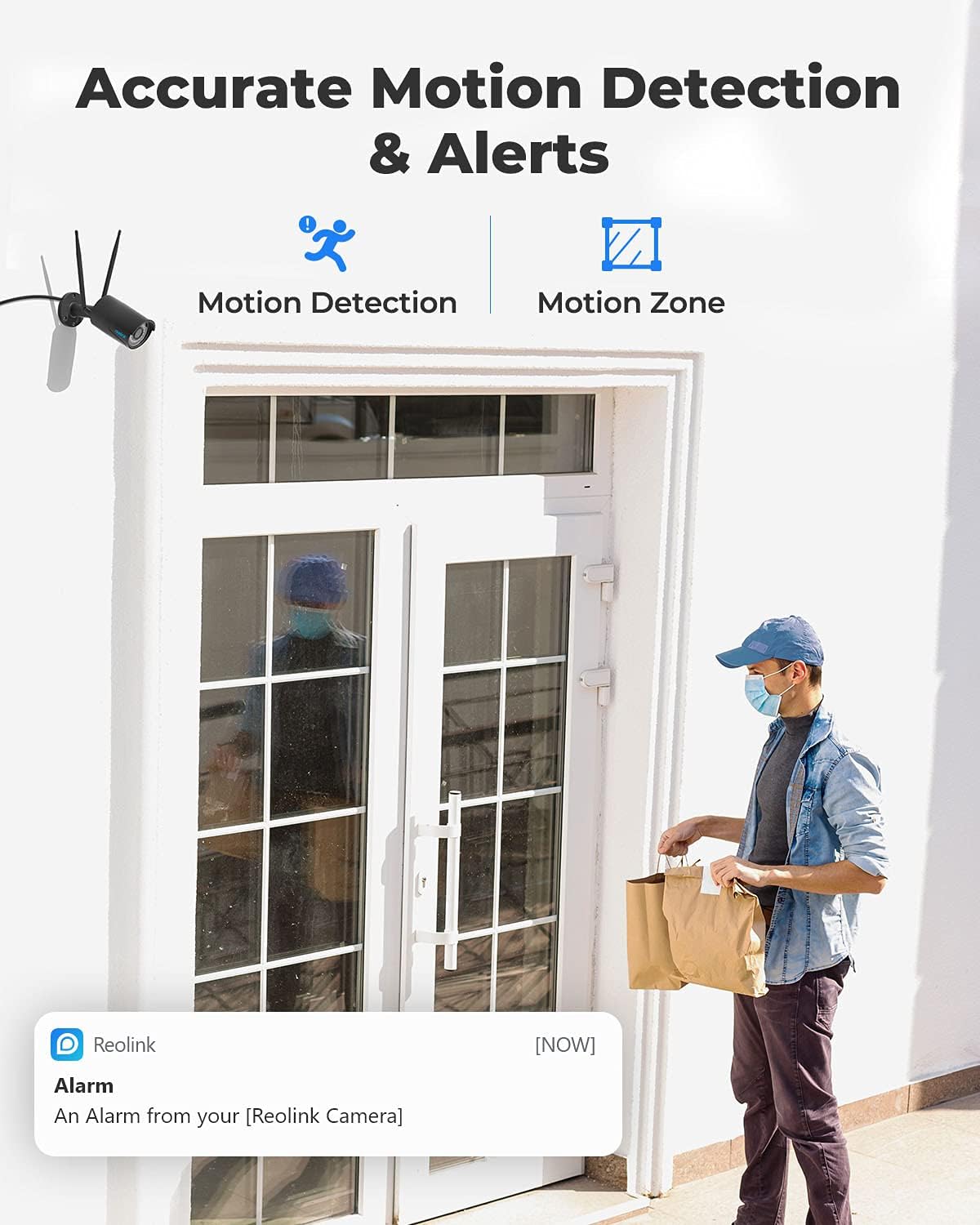 4MP HD WiFi Outdoor Security Camera Q976027