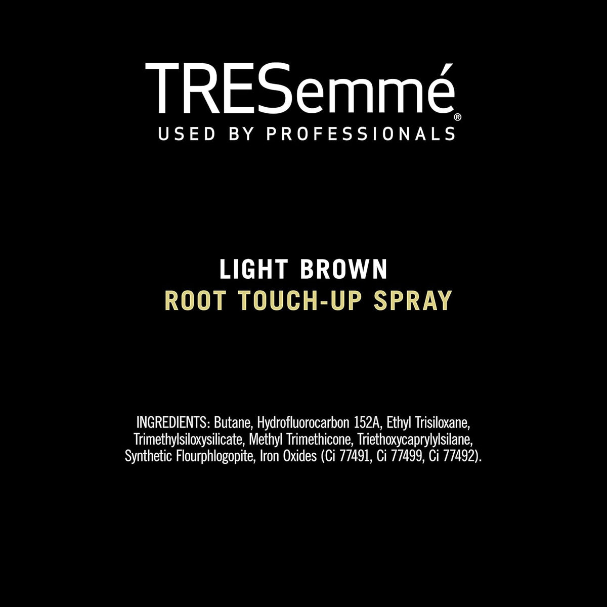 Light Brown Ammonia-free Peroxide-free Root Cover Up Spray 2.5 oz (Pack of 2) Y490475