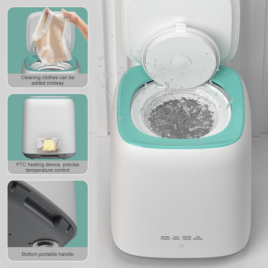 Mini portable washing machine with spin dryer Y350559