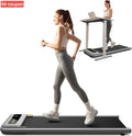 Under Desks Treadmill 2.25HP 265lbs Capacity with Remote Control W3584
