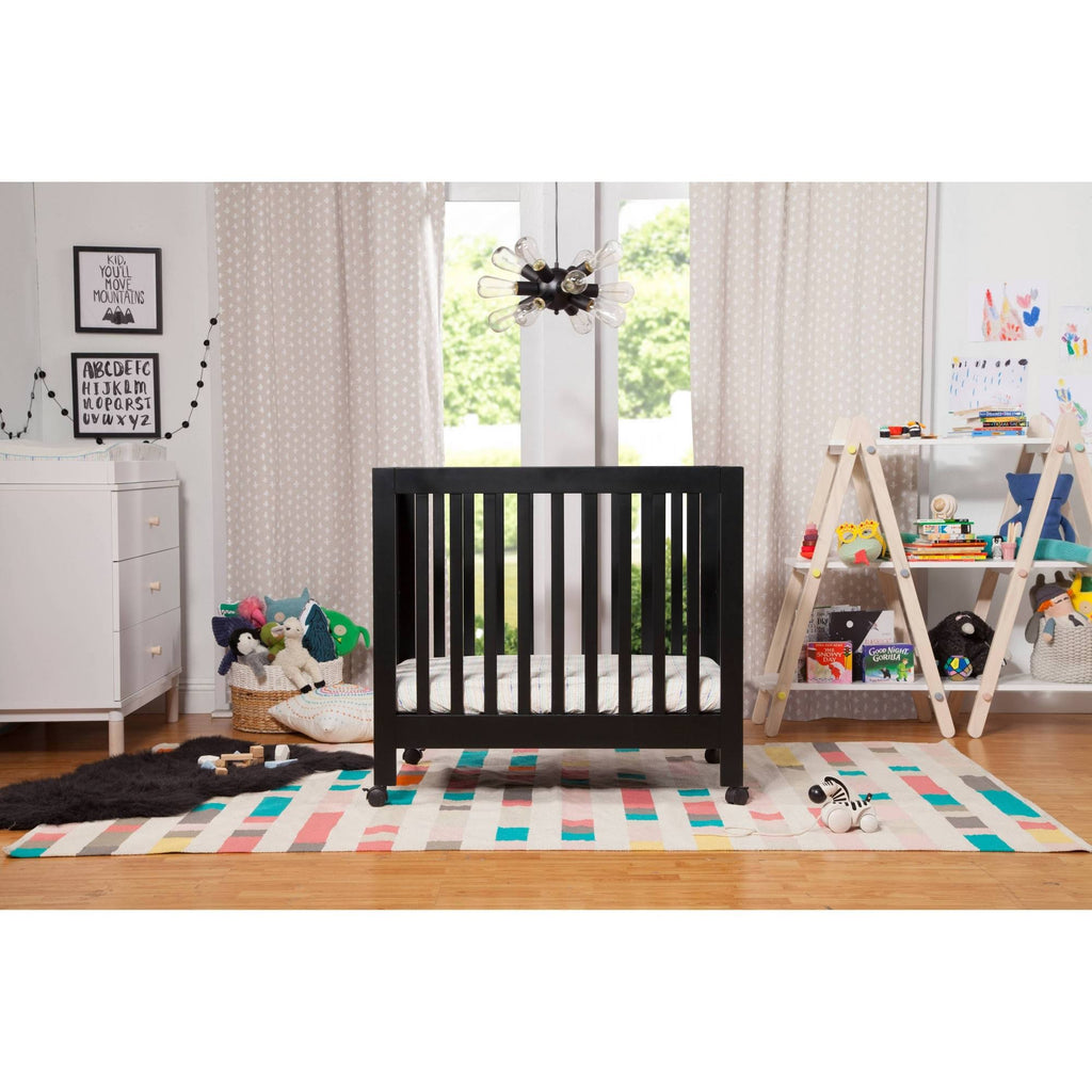 Black Mini Crib I256