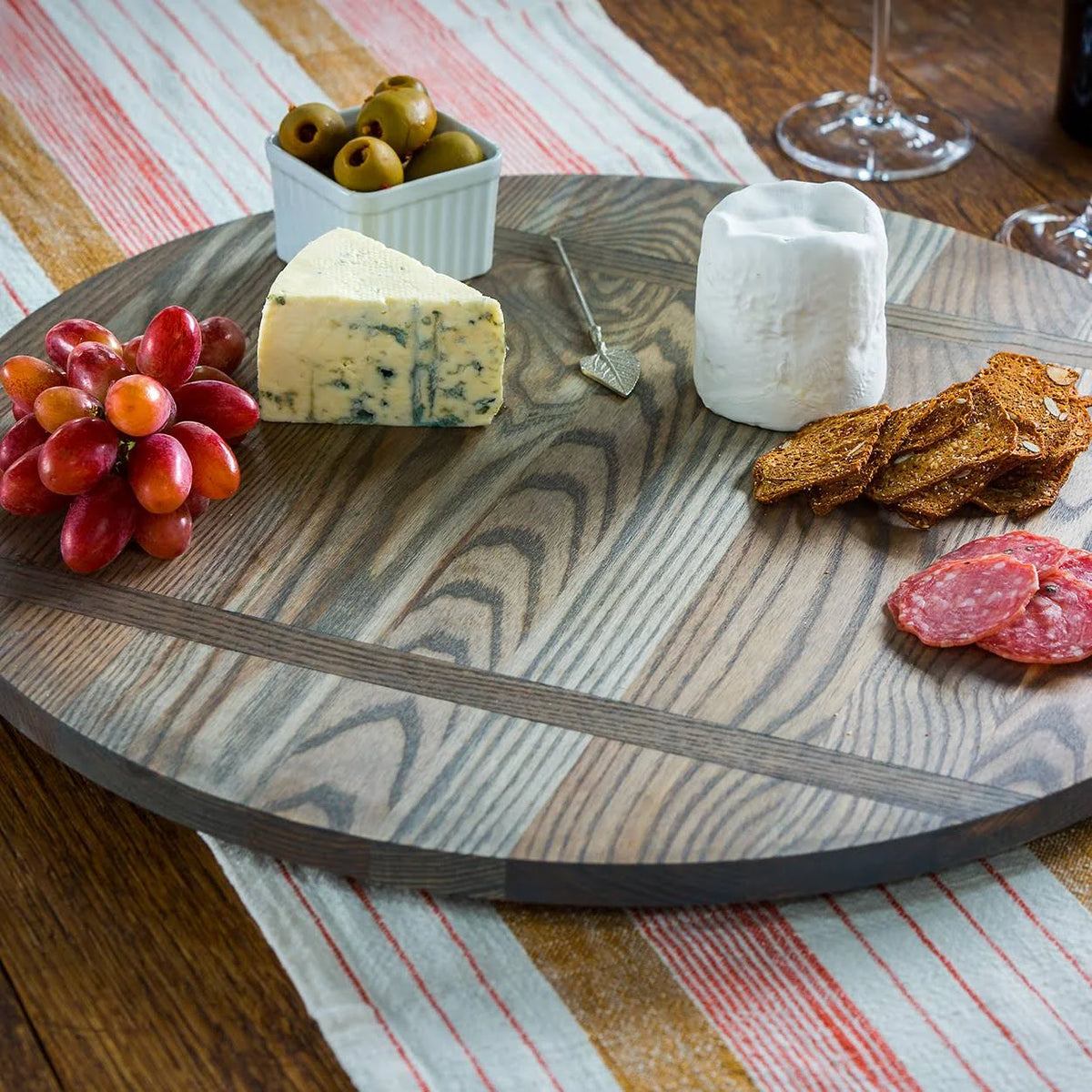 Brown Wood Lazy Susan F566553