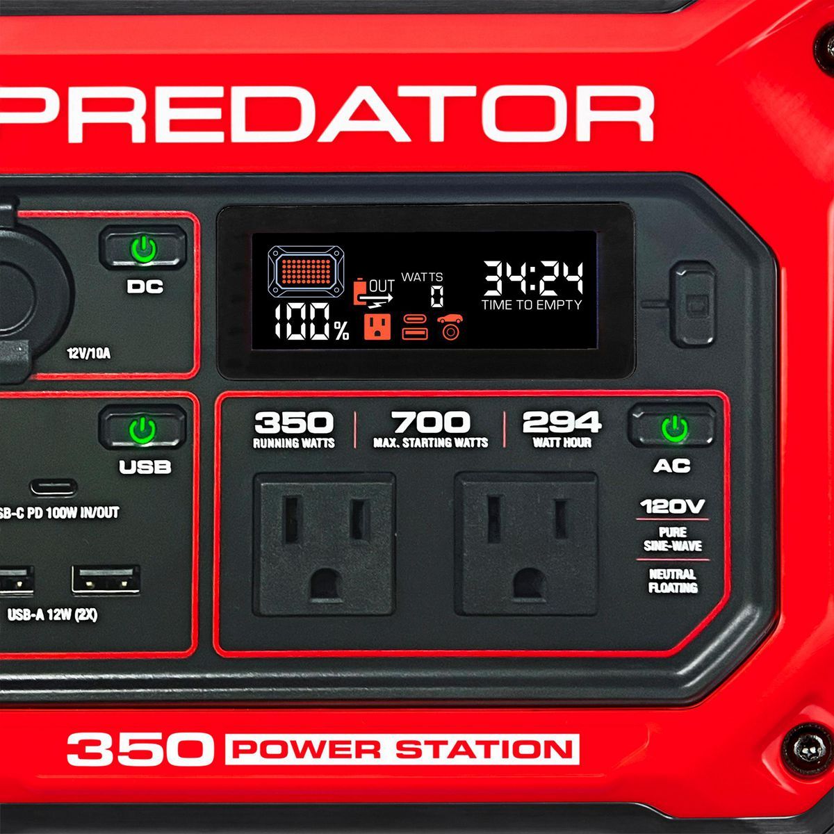 350 Watt Power Station, 294 Wh Capacity D769