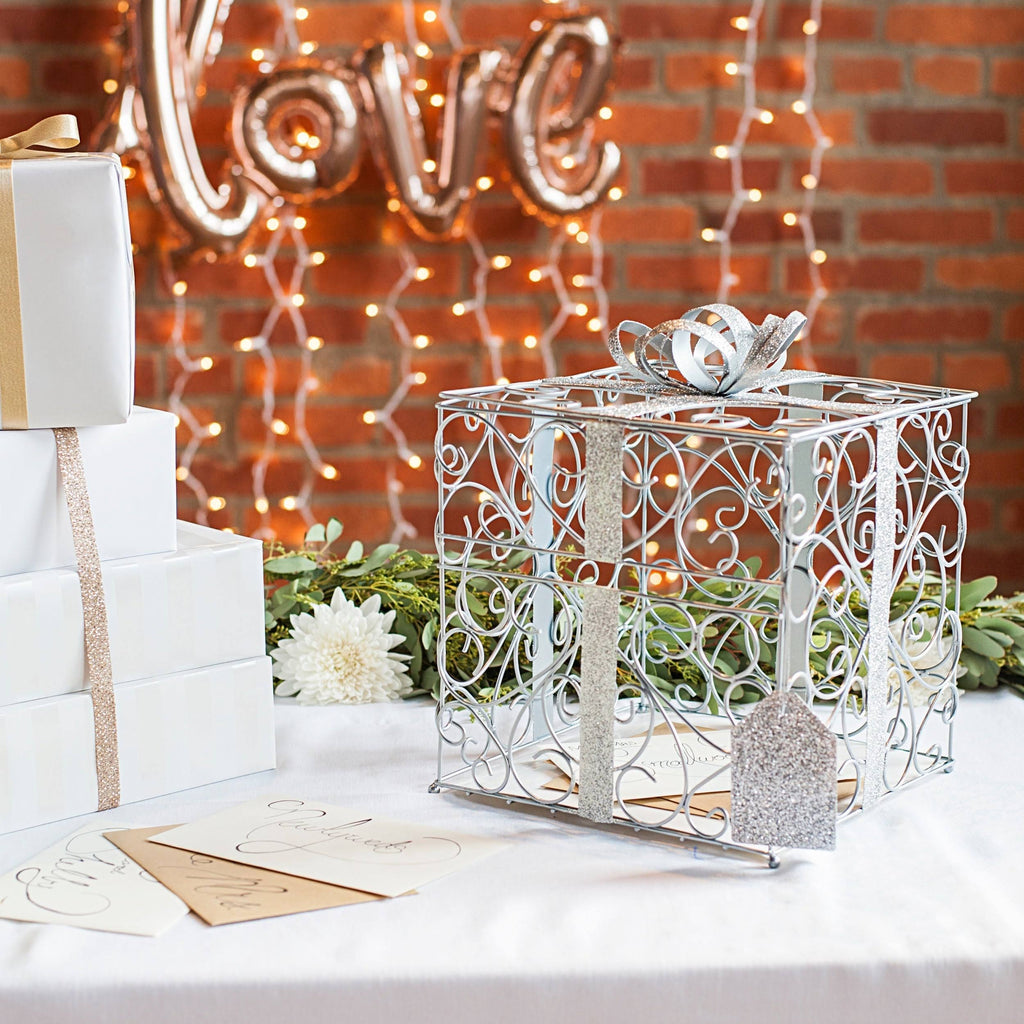 White Reception Card Holder L194790