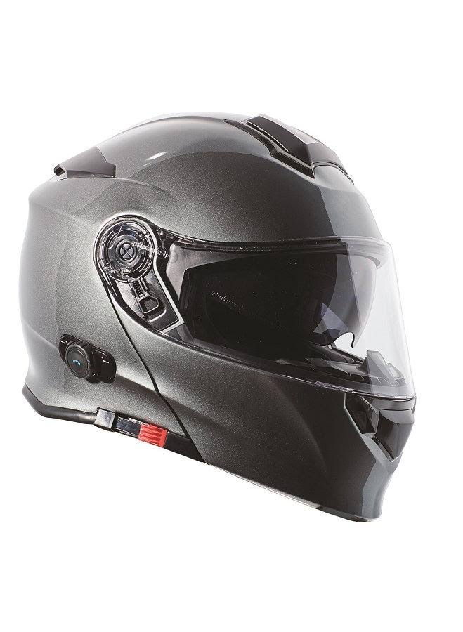Solid Full Face Modular Motorcycle Helmet B195