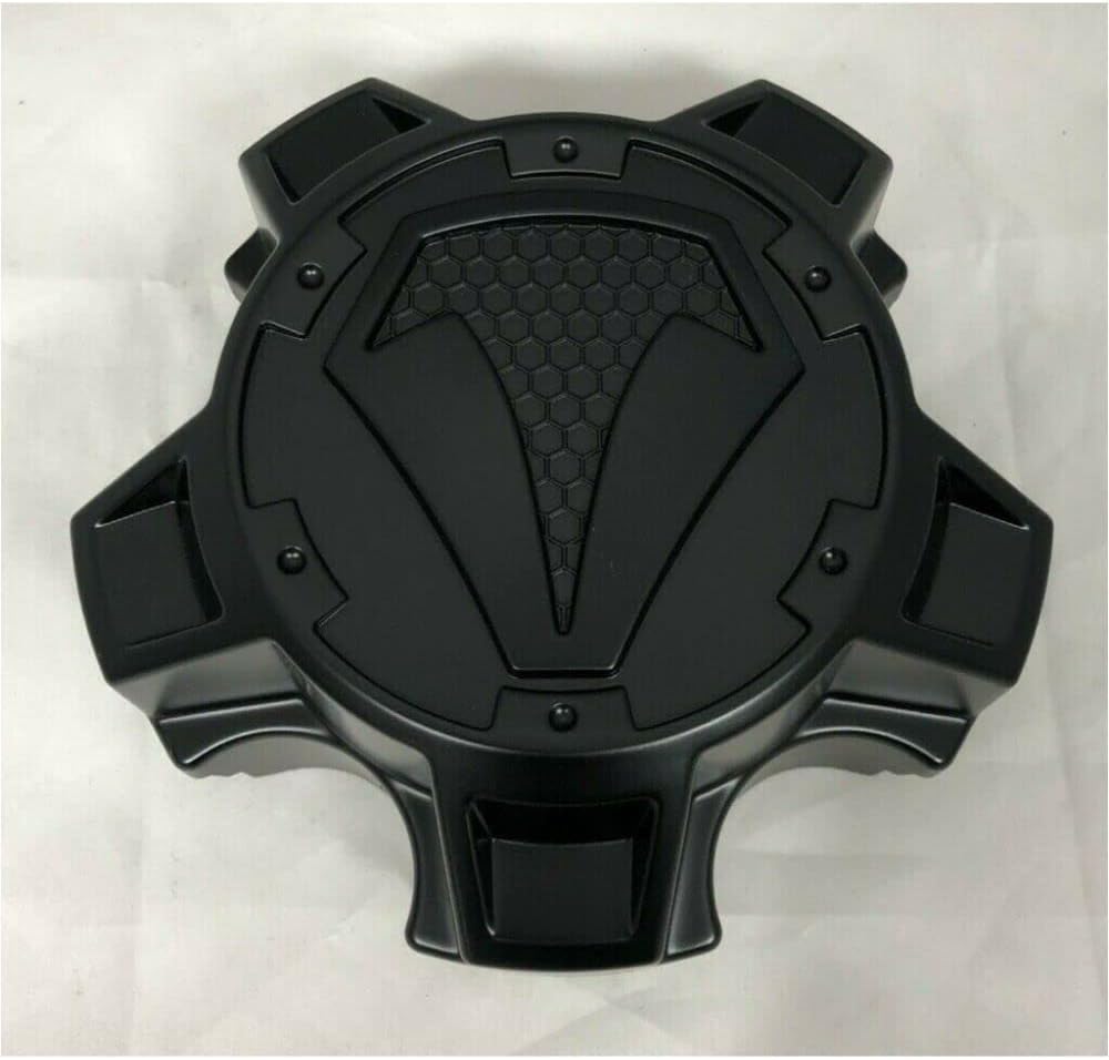 20 Black Alloy Center Hub Cap S49366