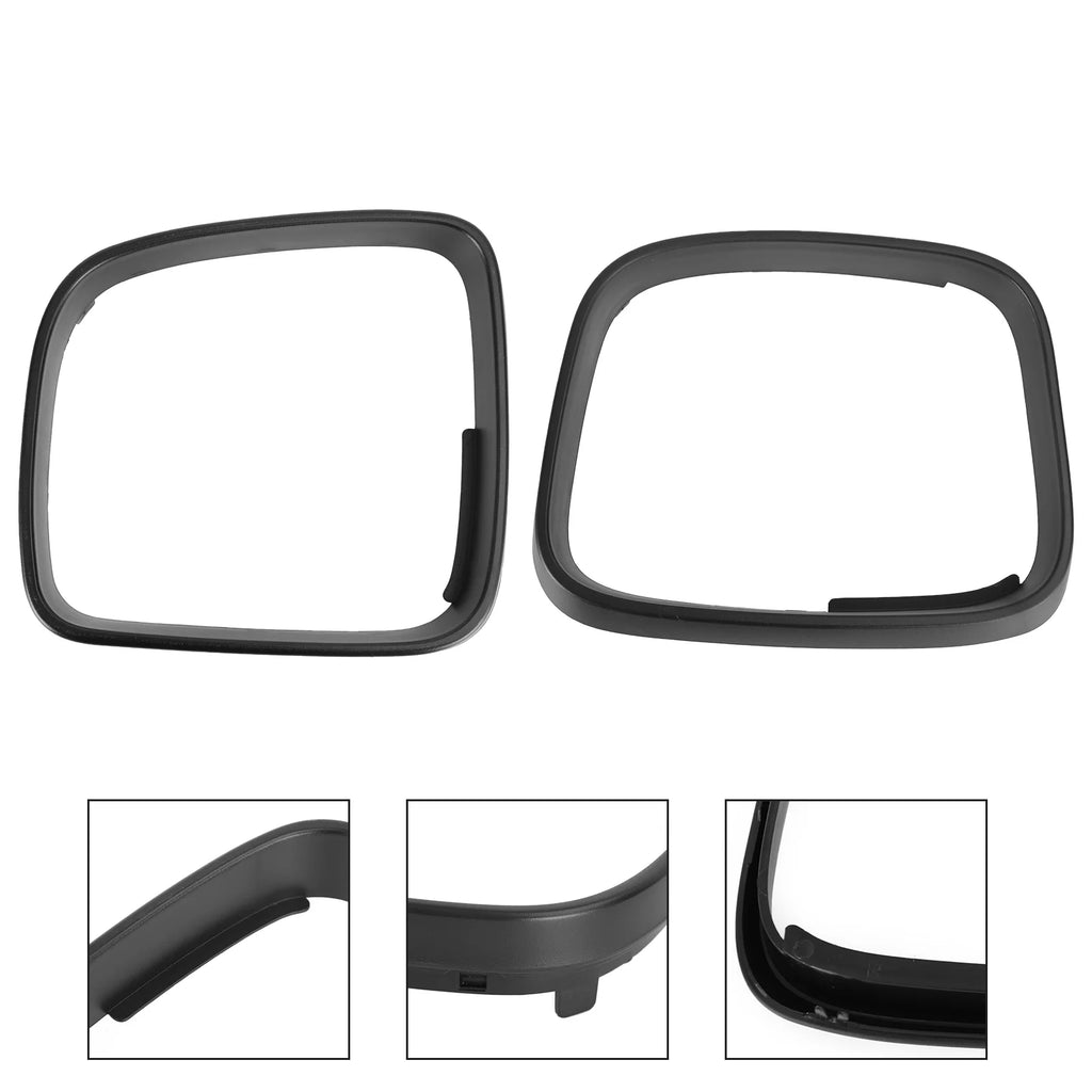 2x Caddy Wing Mirror Cover Door Trim Ring Bezel Cap for VW Transporter T5 E64802