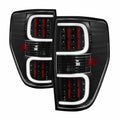 Black Xtune LED Tail Lights N420666