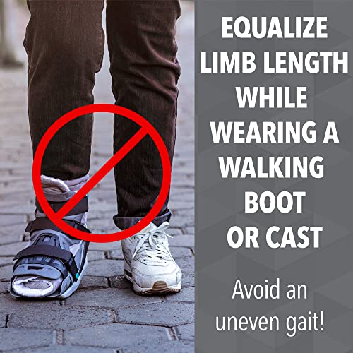3 Pack 1/4" Thick Shoe Insert for Walking Boot L483322