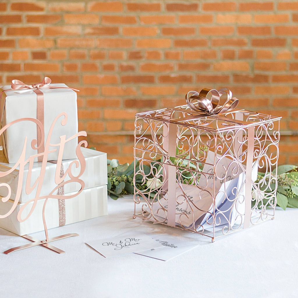 White Reception Card Holder L194790