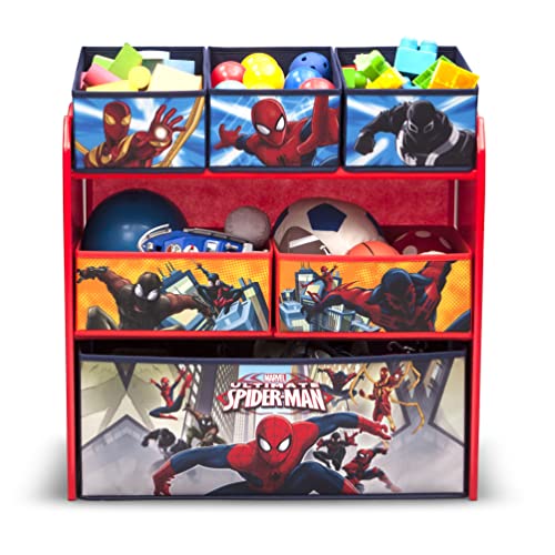 Blue 6 Bin Toy Storage Organizer B70393