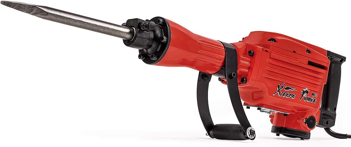2200-Watt Electric Demolition Jack Hammer with Carrying Case T821