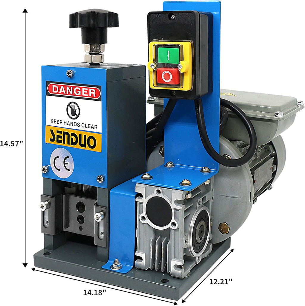 Automatic Electric Wire Stripper Machine 0.06-1inch 180W B12562