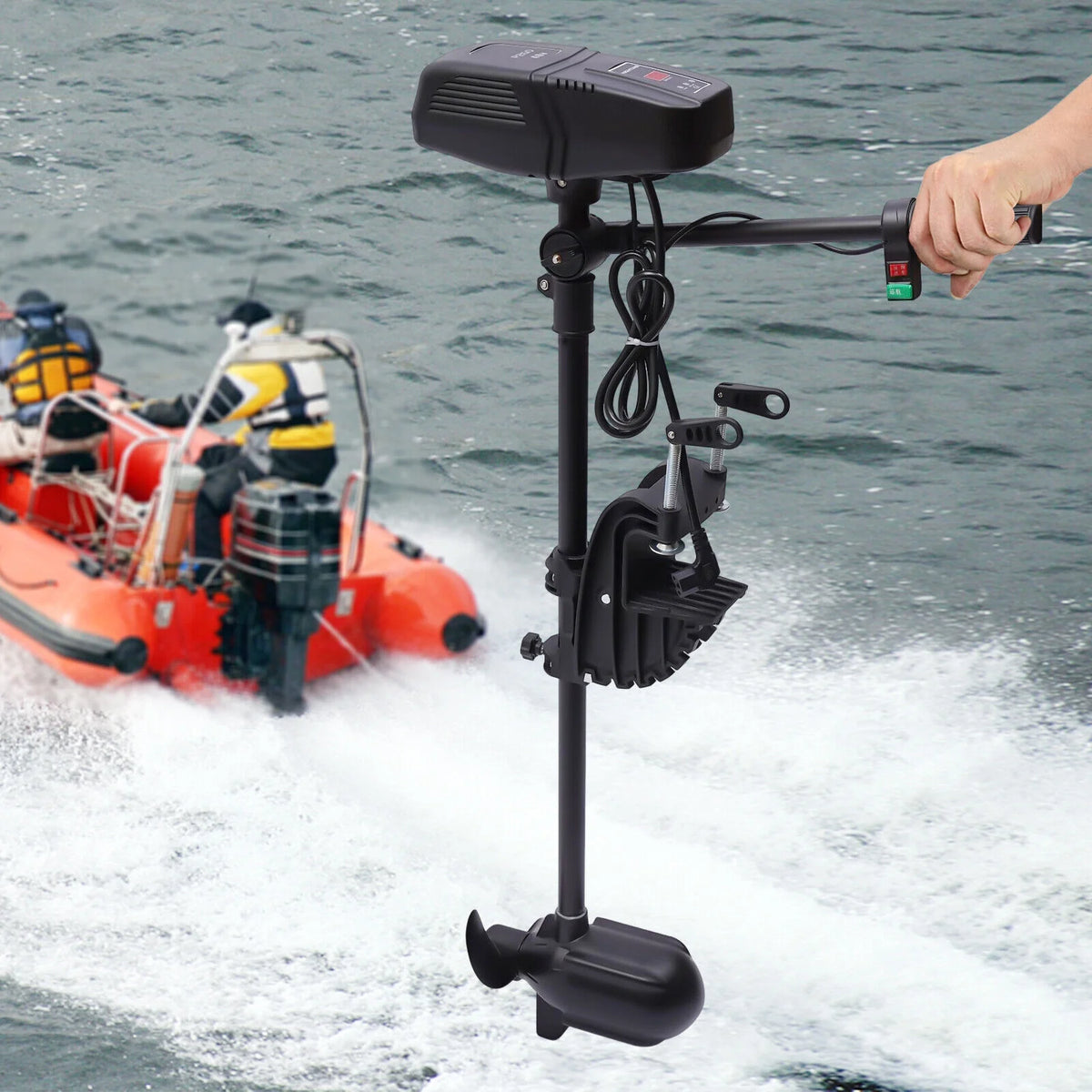 1400W 48V Electric Outboard Trolling Motor D7621