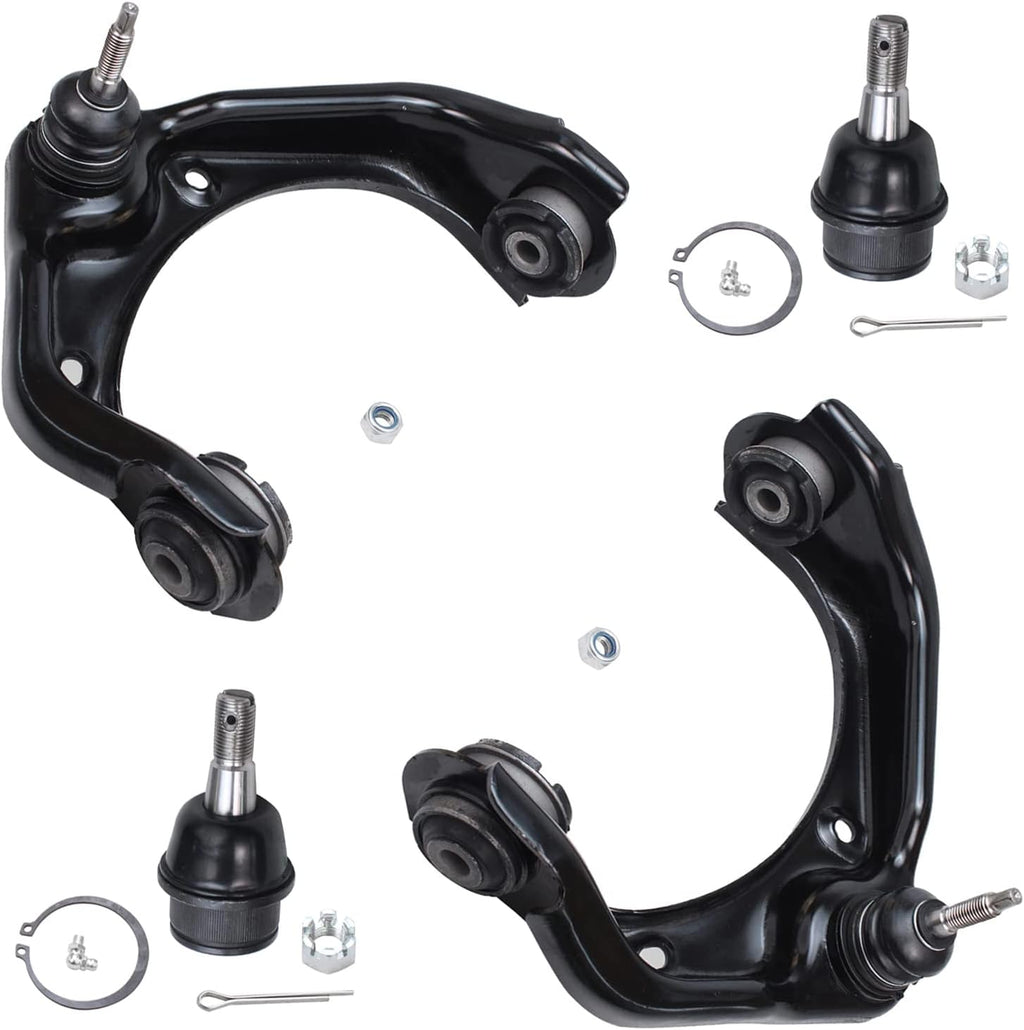 4pc Front Upper Control Arms & Ball Joints C585