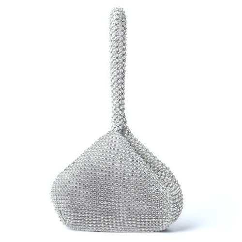 Full Rhinestones Wrist Bag Purse X16414