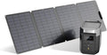 1260Wh Solar Generator with 110W Solar Panel, 1800W AC Outlets, Portable Power Station B781771