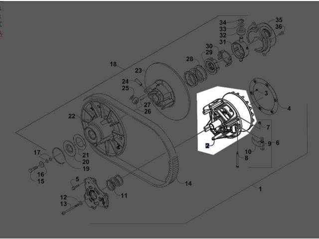 Clutch Primary Idler 7 25x22 UNCALIB C712918