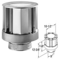 5" Inner Diameter Direct Vent Pipe - Galvanized I826537