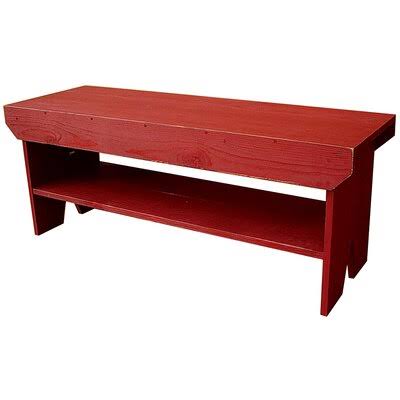 Solid Wood Storage Bench N996381
