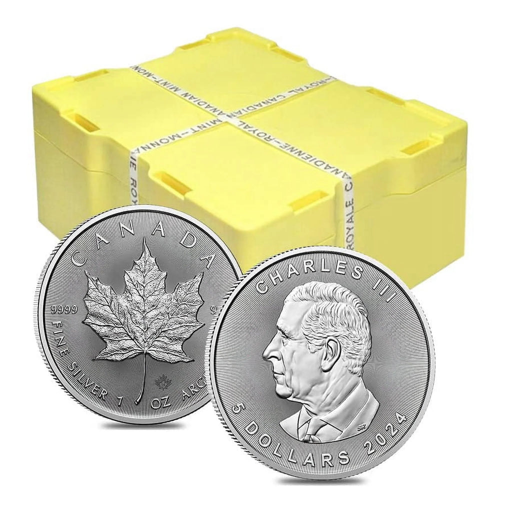 25 - 1 oz Canadian Silver Maple Leaf Coin P126