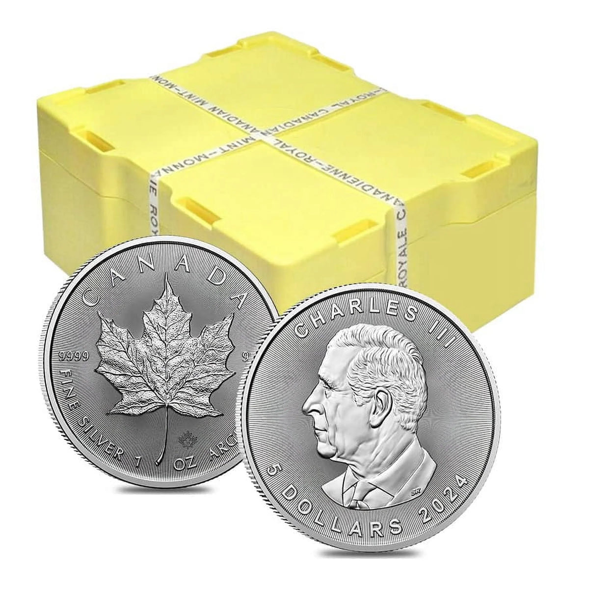 25 - 1 oz Canadian Silver Maple Leaf Coin P126