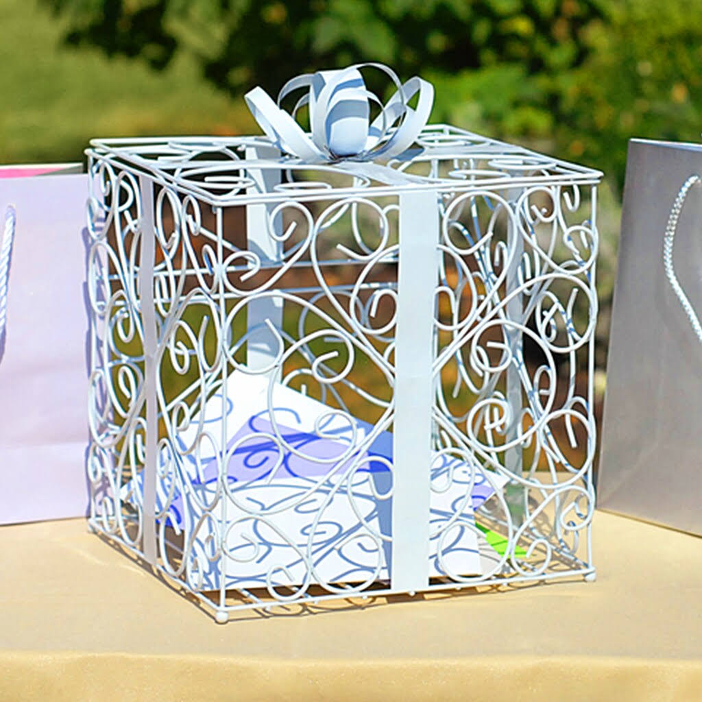 White Reception Card Holder L194790