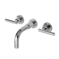 Wall Mount Lavatory Faucet Weathered Brass F92431