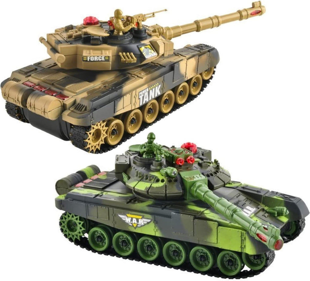Remote Control Fighting Tanks Set, 1:14 Scale, Set of 2 J290500