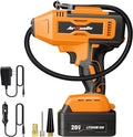 20V Cordless Tire Inflator Air Compressor J6225
