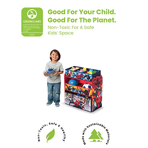 Blue 6 Bin Toy Storage Organizer B70393