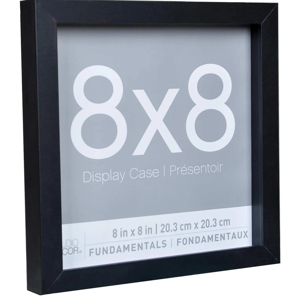 Black 8" x 8" Shadow Boxes Z83822