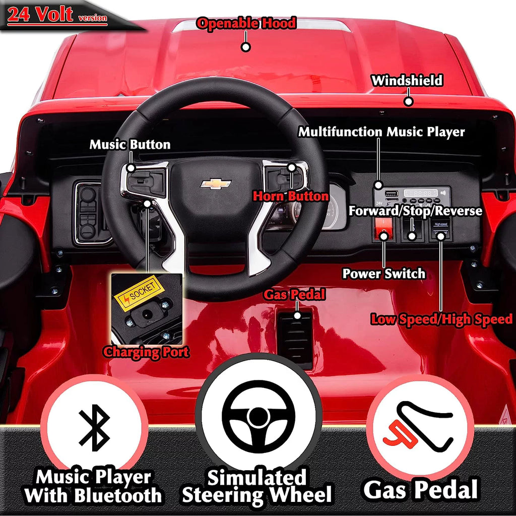 24V 2 Seater Ride On Car with Remote Control Z524276