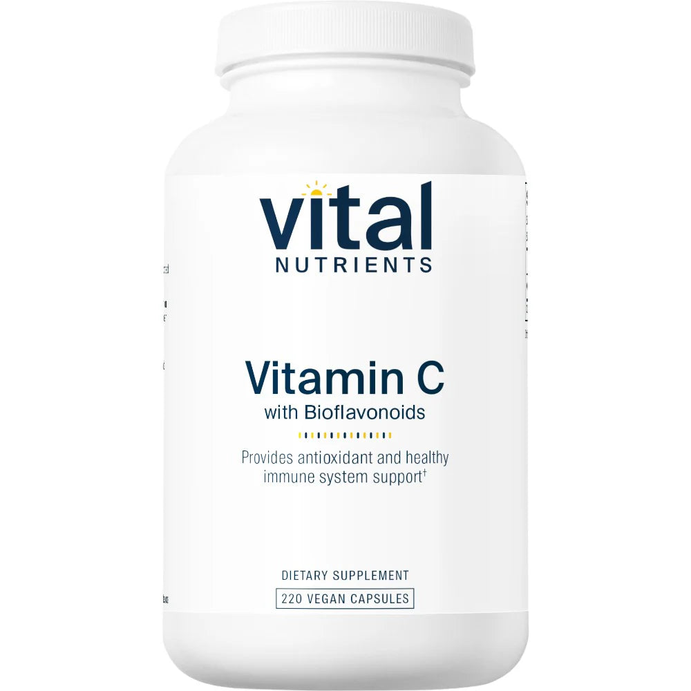 Vitamin C with Bioflavonoids 500 mg 220 Capsules F481
