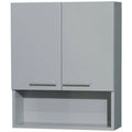Dove Gray Wall-Mounted Storage Cabinet H654789