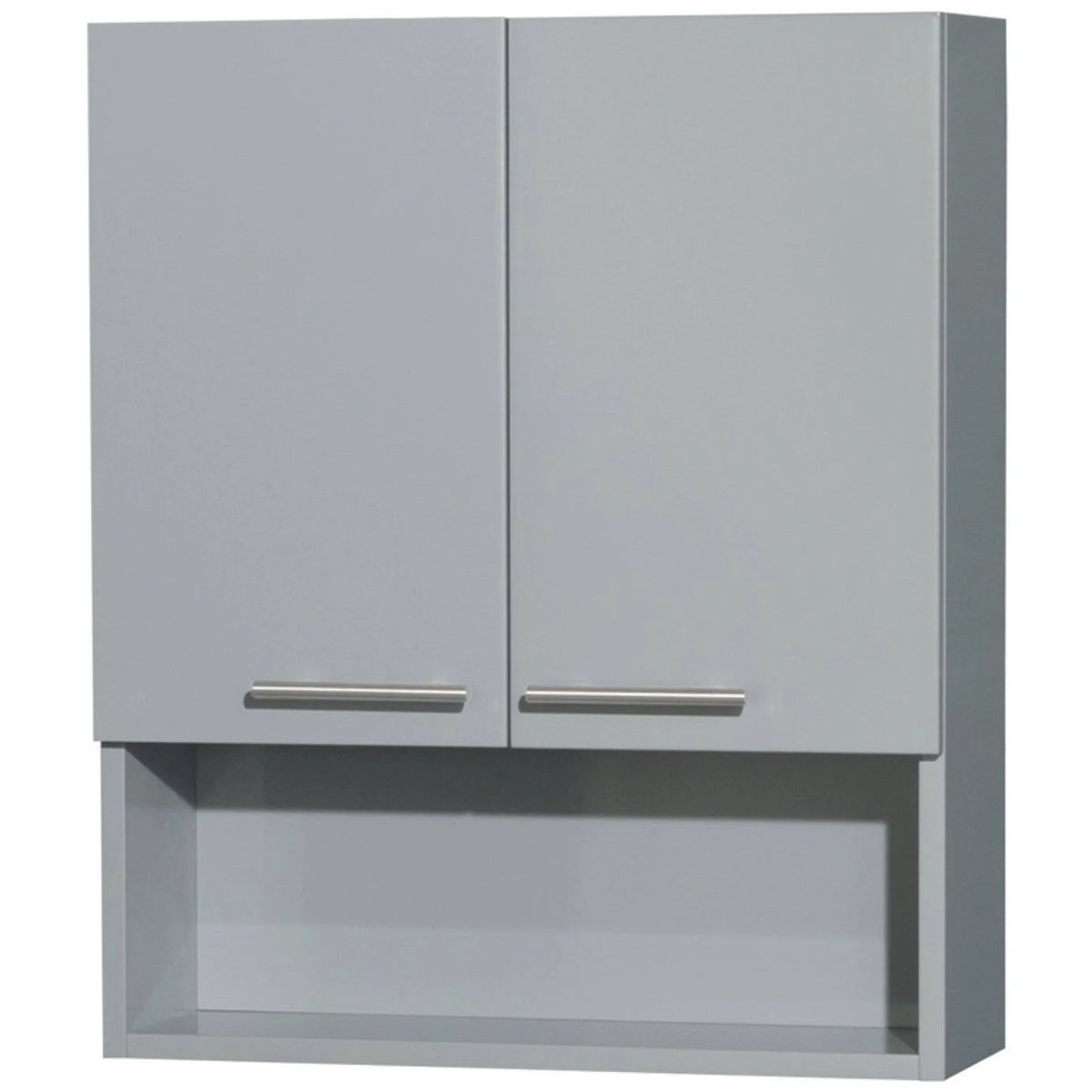 Dove Gray Wall-Mounted Storage Cabinet H654789
