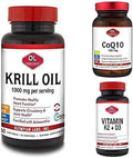1000mg Krill Oil, 150mg CoQ10, K2 D3 Q19544