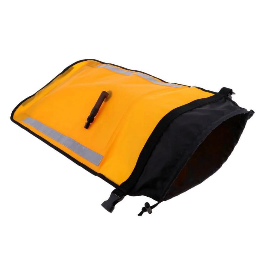 Yellow Inflatable Paddle Float Bag For Sea Kayak Paddle S39064